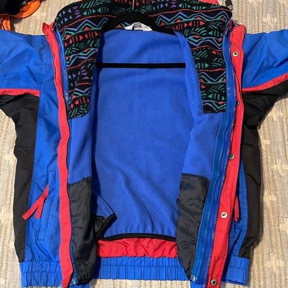 Vintage Columbia Bugaboo Winter Athletic 2 in 1 Jacket 80s - Picture 13 of 16